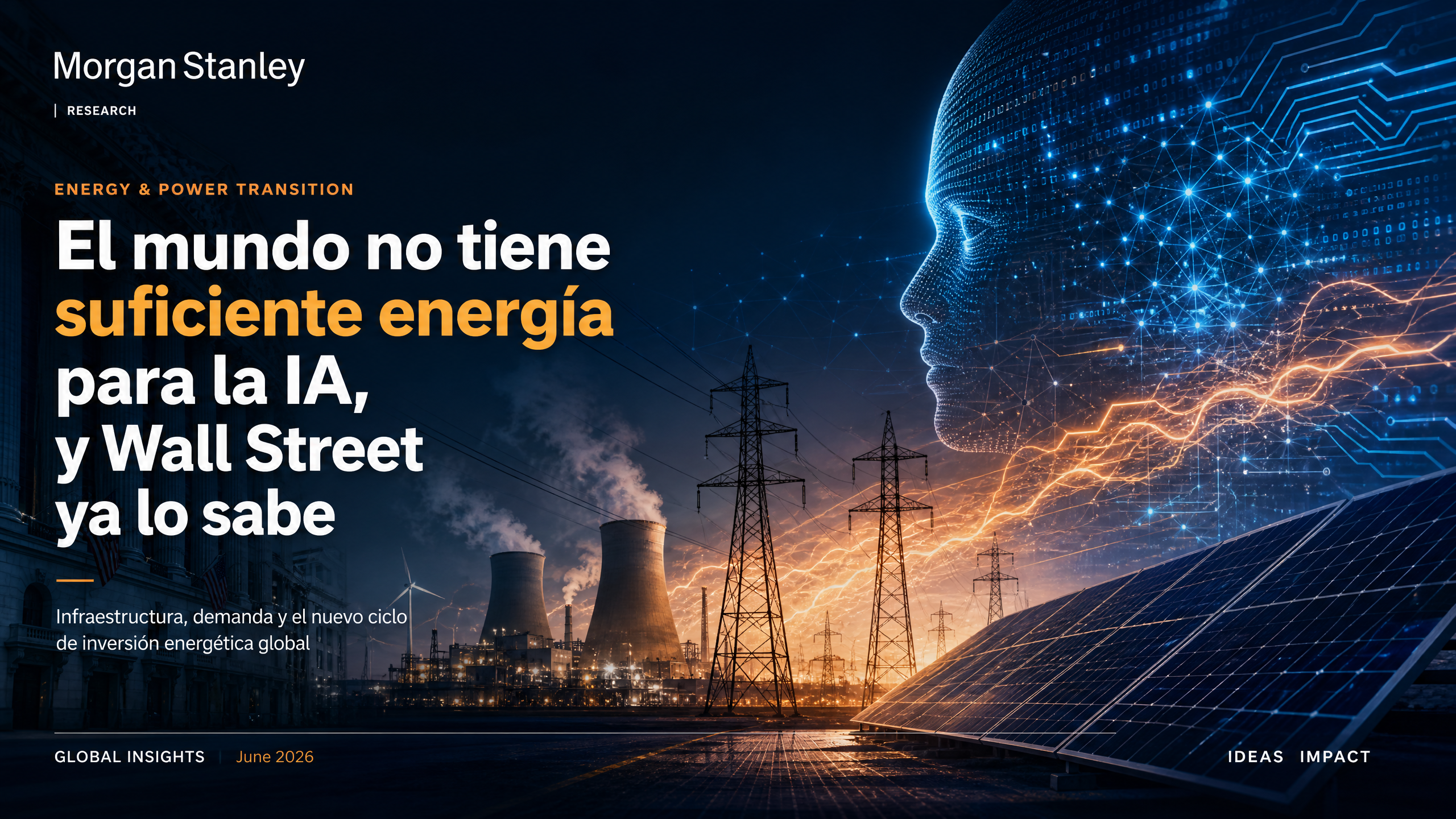 El mundo no tiene suficiente energía para la IA, y Wall Street ya lo sabe
