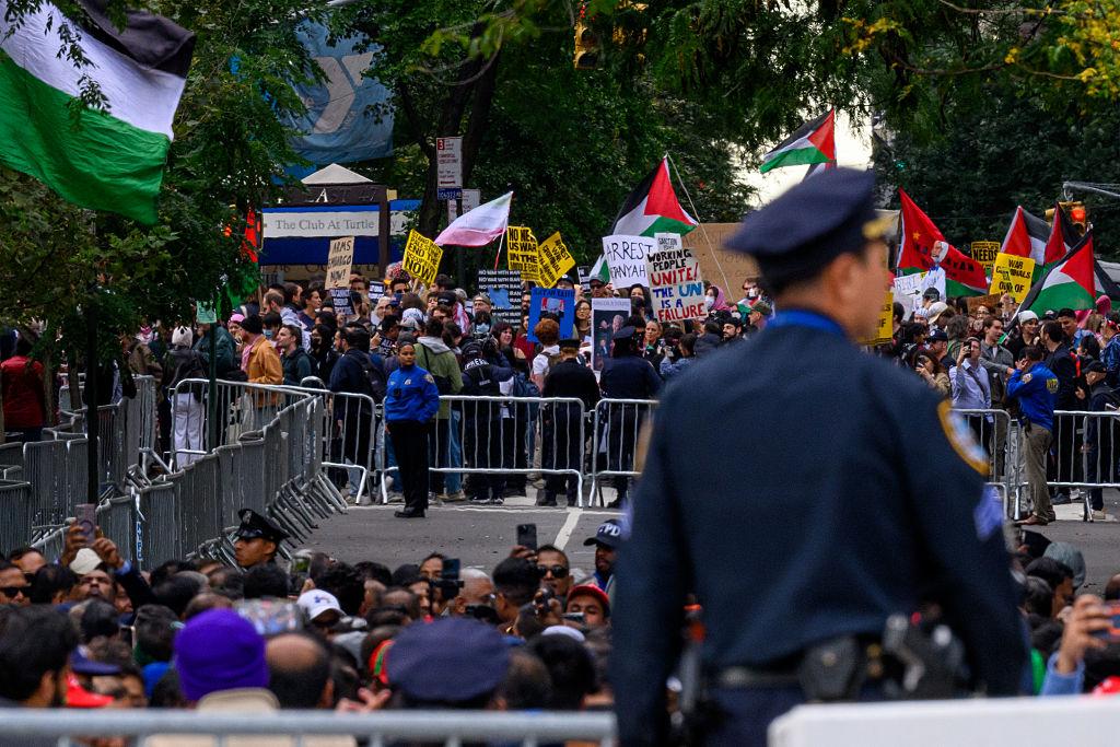 Más de 100 detenidos durante protestas en Nueva York por visita de Netanyahu a la ONU